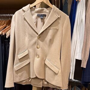 Ralph Lauren Tan Tailored Jacket
